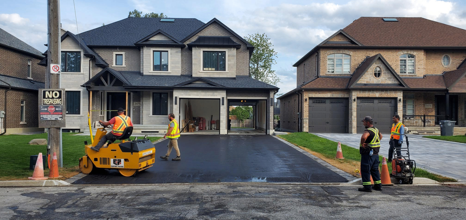Residential Driveway Paving by ProSeal Property Services